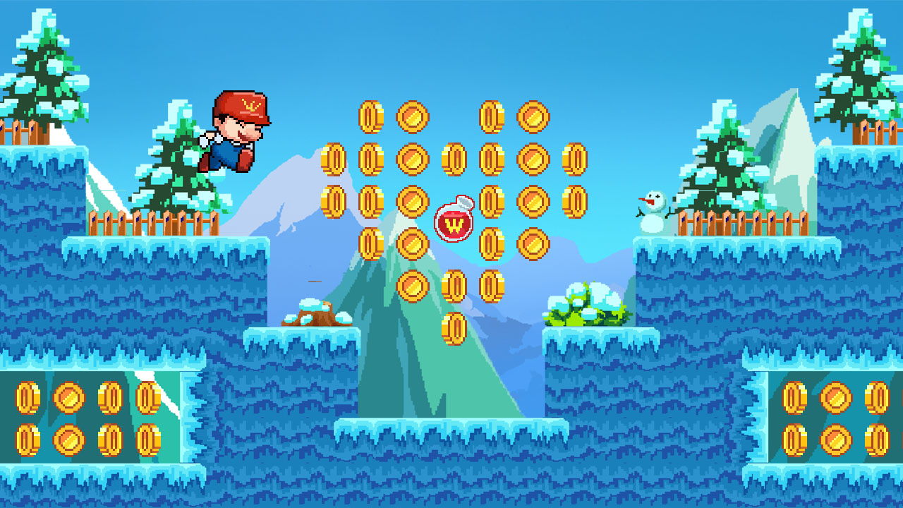اسکرین شات 3 بازی Super Mano Run Adventure