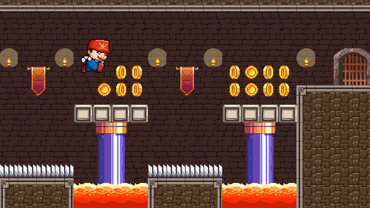 اسکرین شات 5 بازی Super Mano Run Adventure