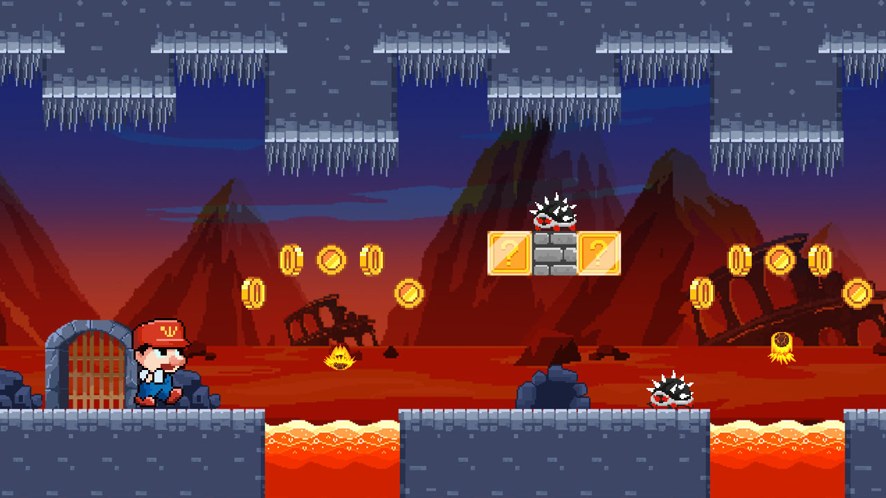 اسکرین شات 4 بازی Super Mano Run Adventure