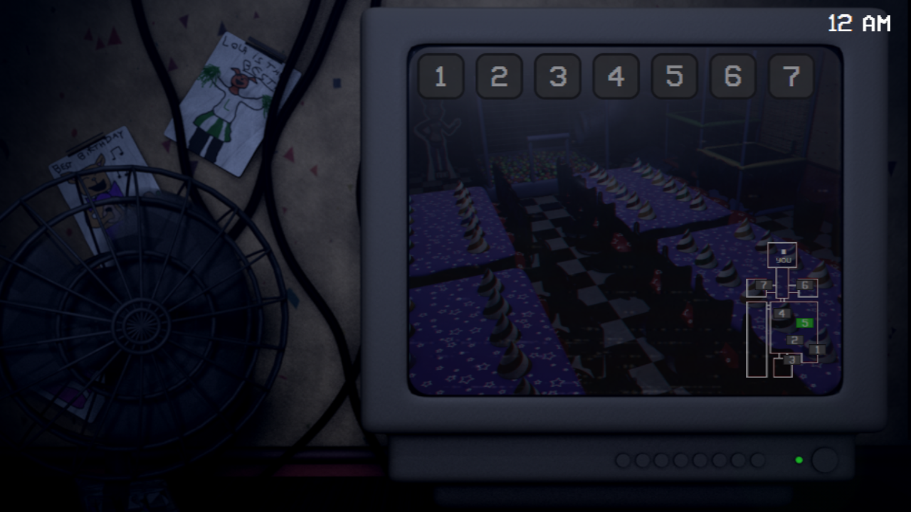 اسکرین شات 5 بازی Five Nights at Maggie's Reboot