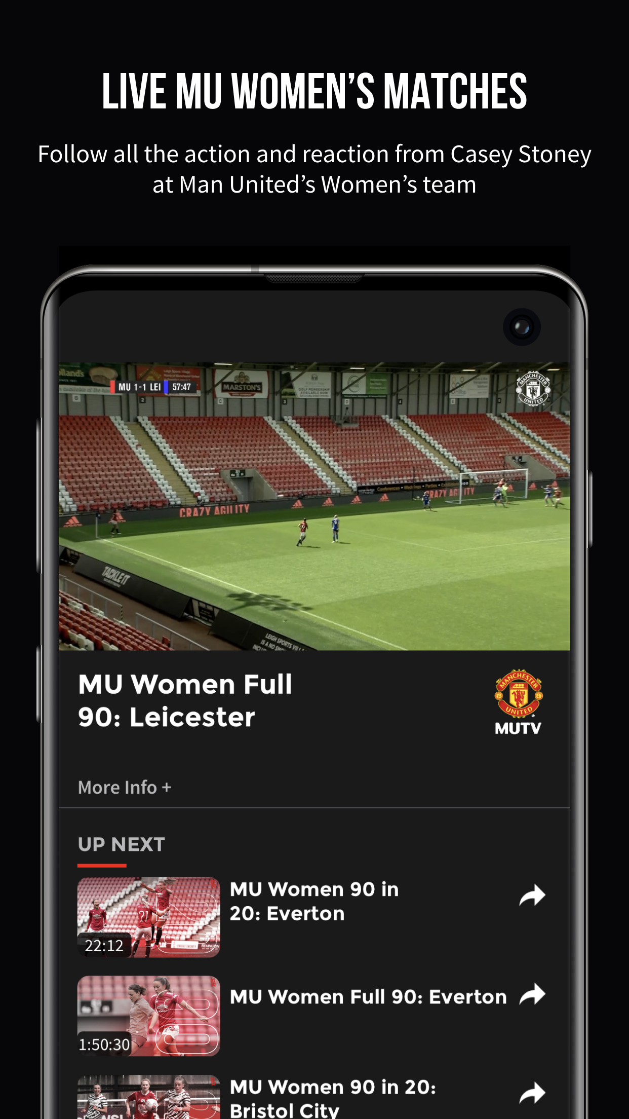 اسکرین شات 3 برنامه MUTV – Manchester United TV