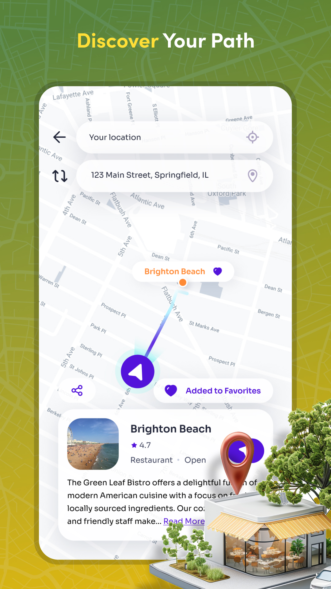 اسکرین شات 6 برنامه Map Point: Pin & Drop Interest