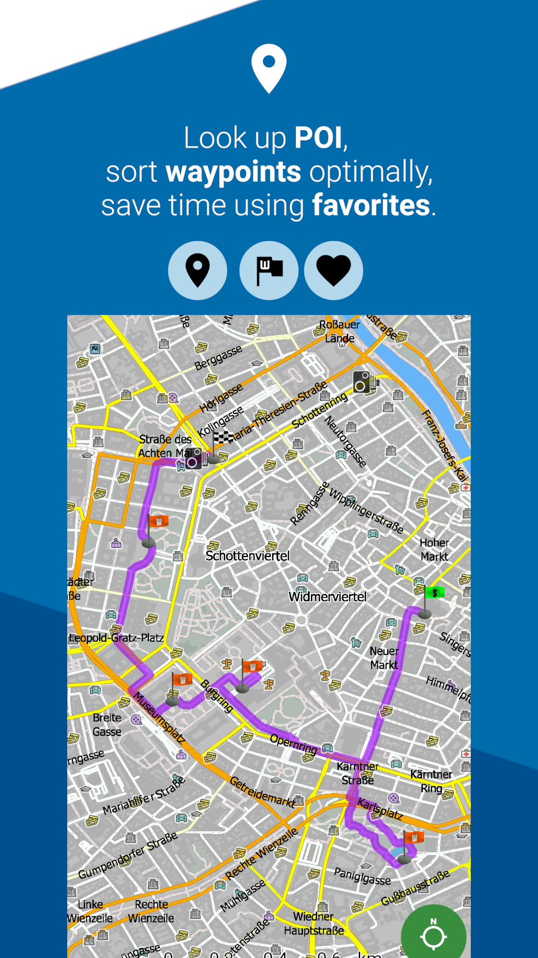 اسکرین شات 4 برنامه MapFactor Navigator