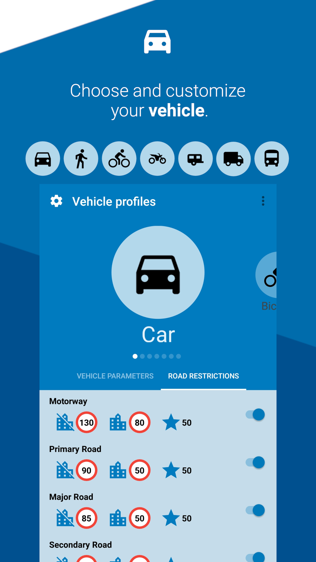 اسکرین شات 3 برنامه MapFactor Navigator