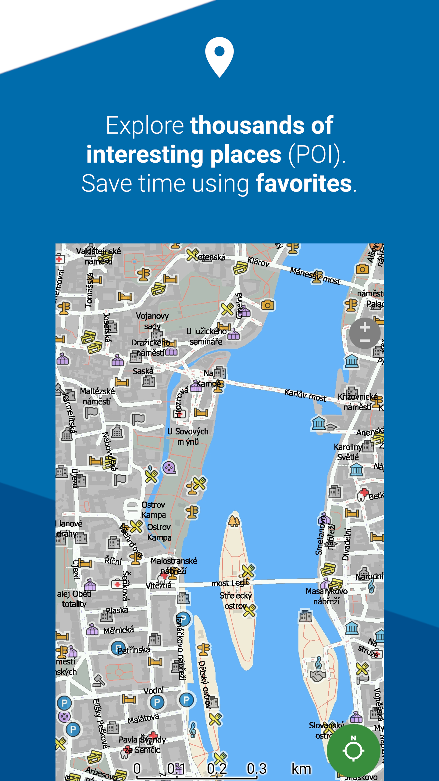 اسکرین شات 5 برنامه MapFactor Navigator Car Pro