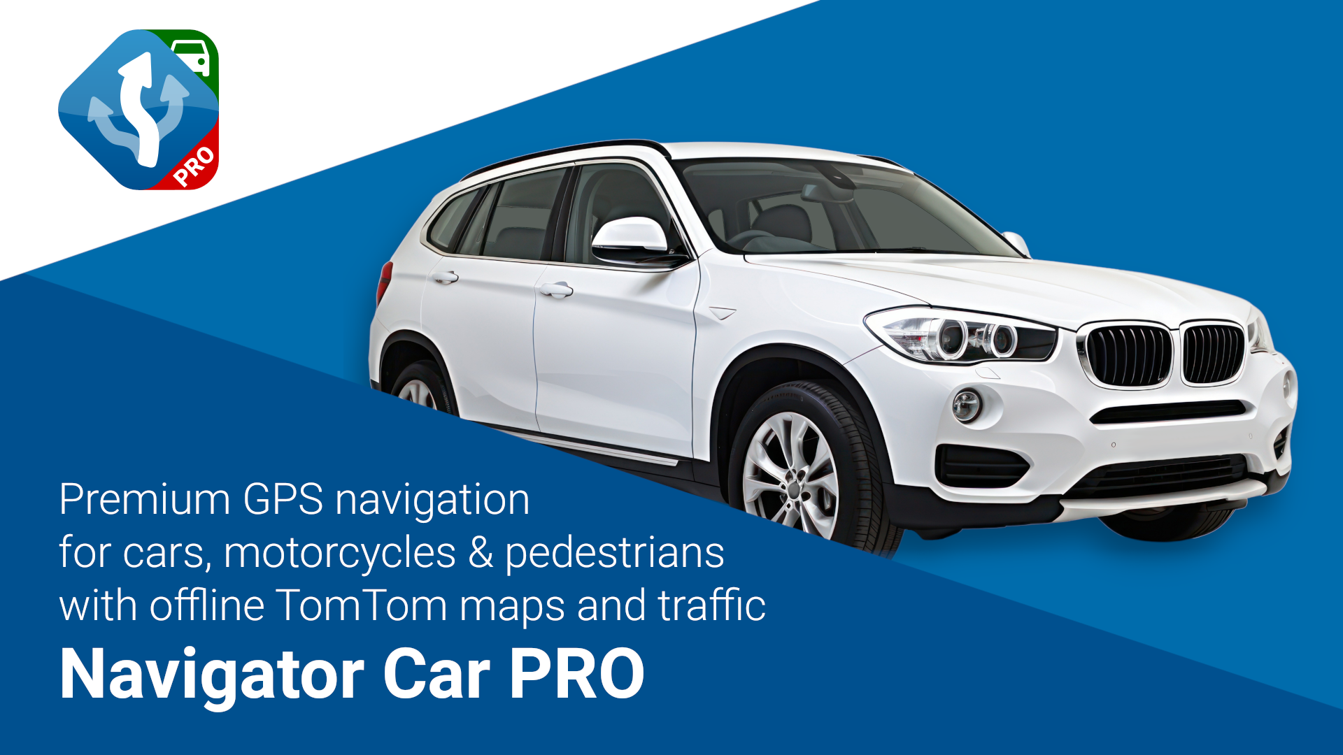 اسکرین شات 1 برنامه MapFactor Navigator Car Pro
