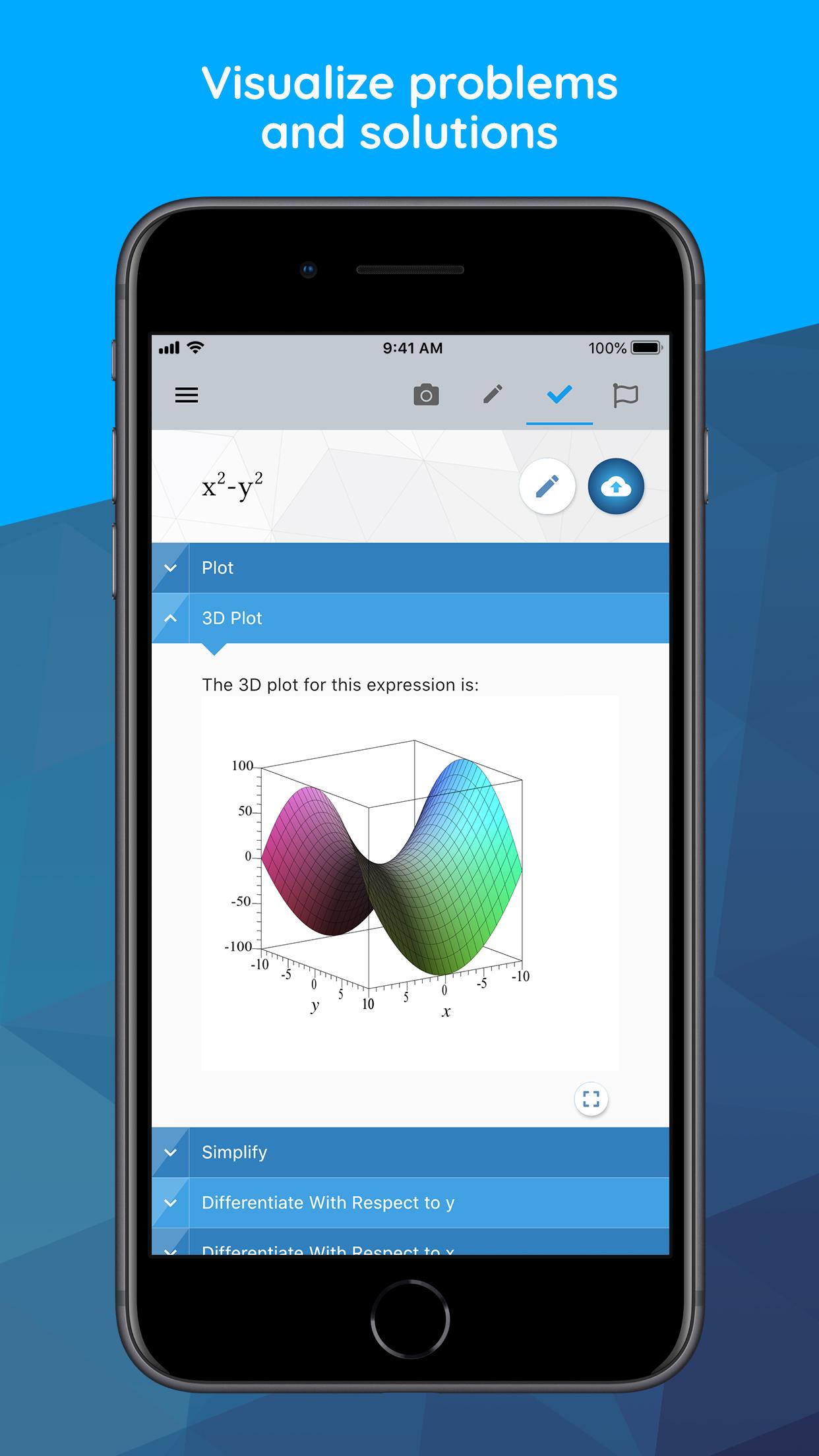 اسکرین شات 4 برنامه Maple Calculator: Math Solver