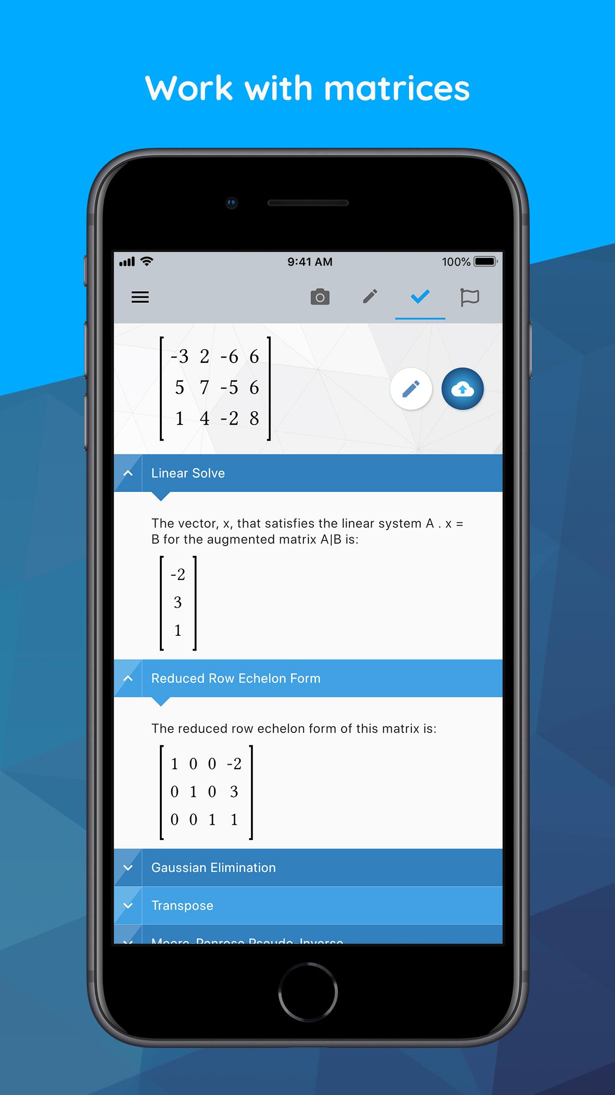 اسکرین شات 7 برنامه Maple Calculator: Math Solver
