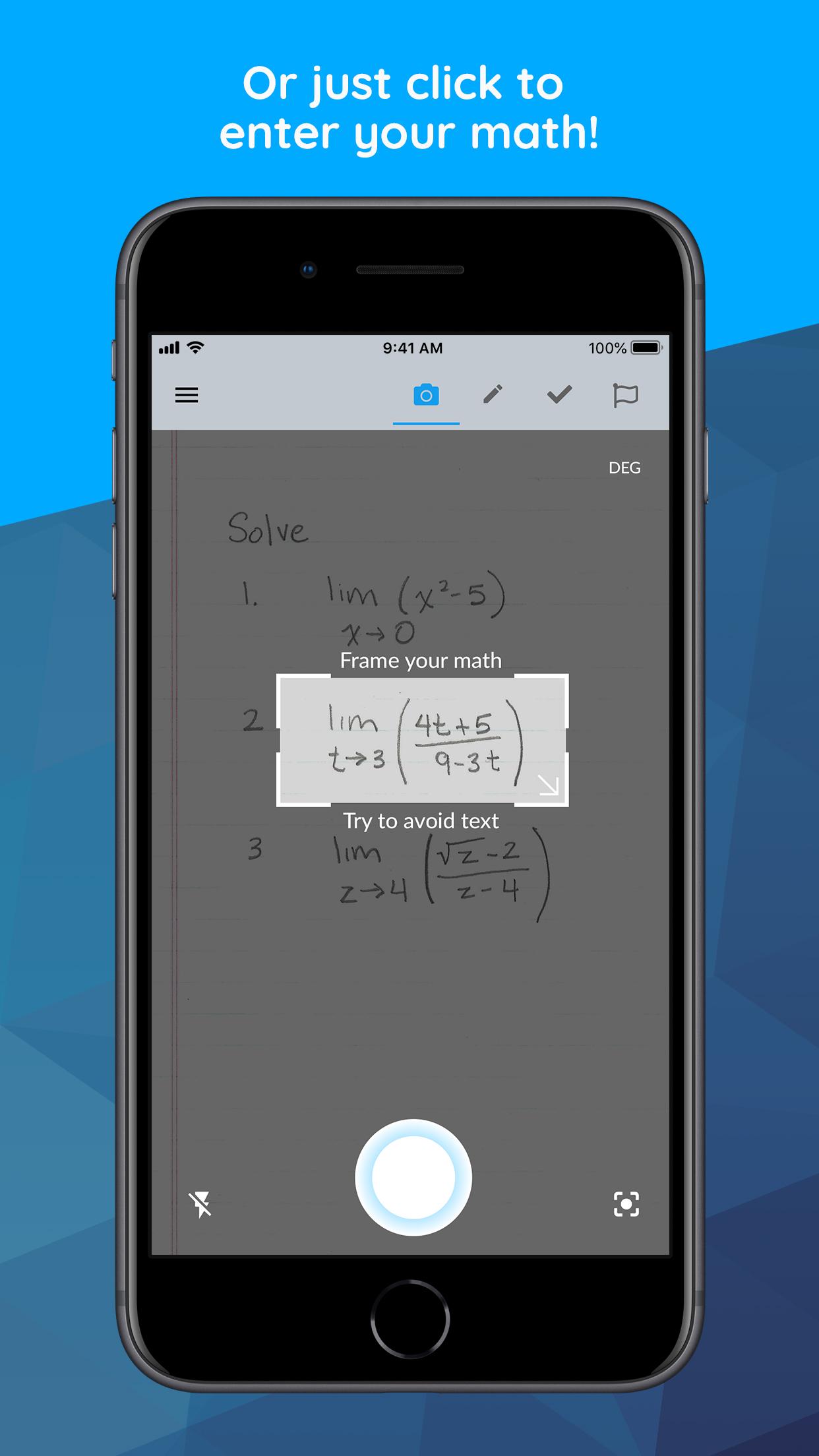 اسکرین شات 2 برنامه Maple Calculator: Math Solver