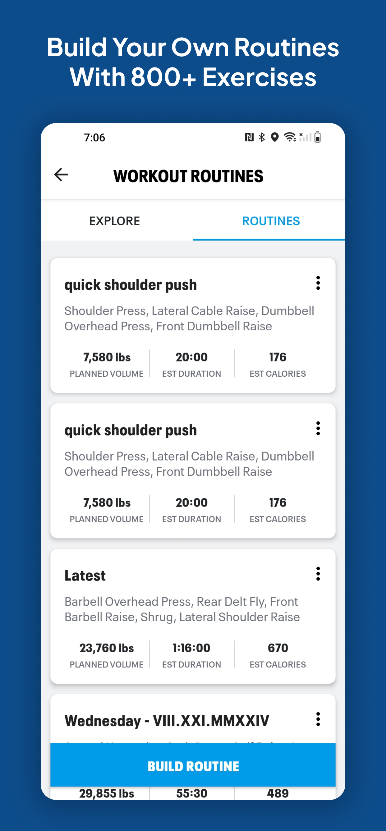 اسکرین شات 2 برنامه Map My Fitness Workout Tracker