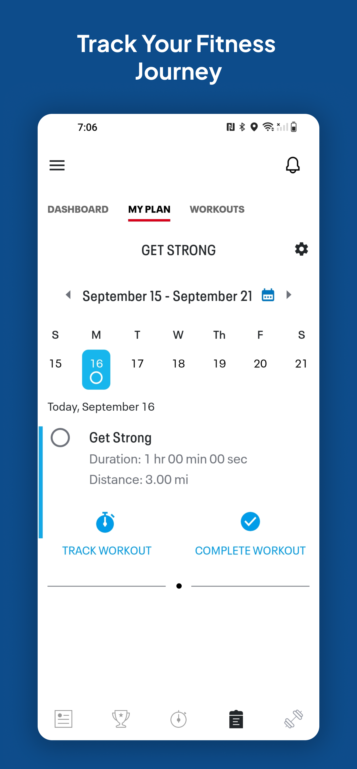 اسکرین شات 5 برنامه Map My Fitness Workout Tracker