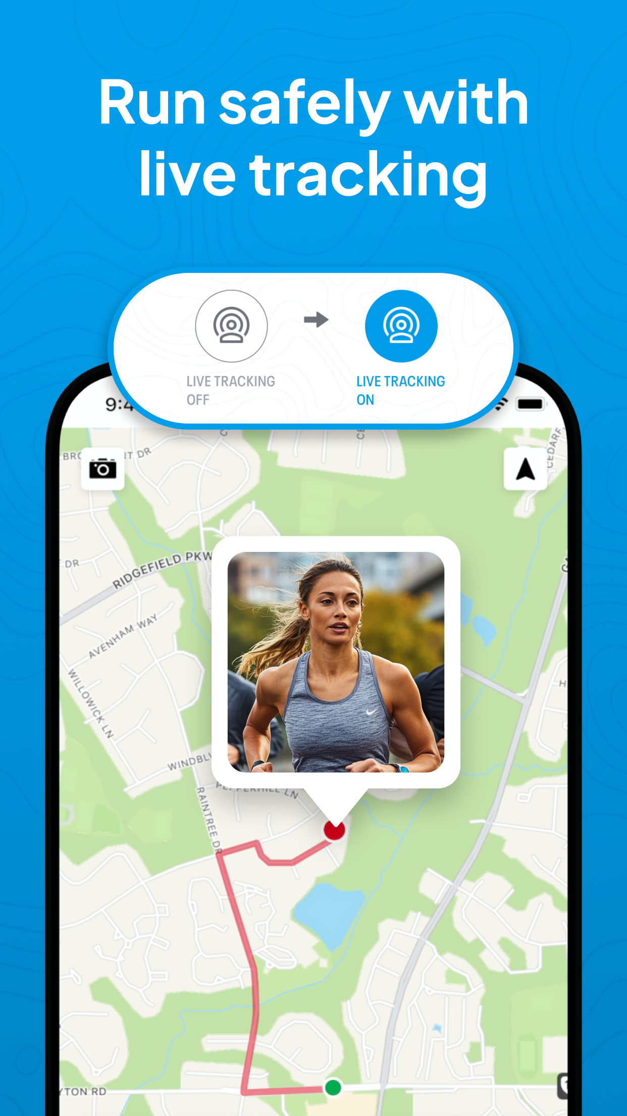 اسکرین شات 4 برنامه Map My Run GPS Running Tracker