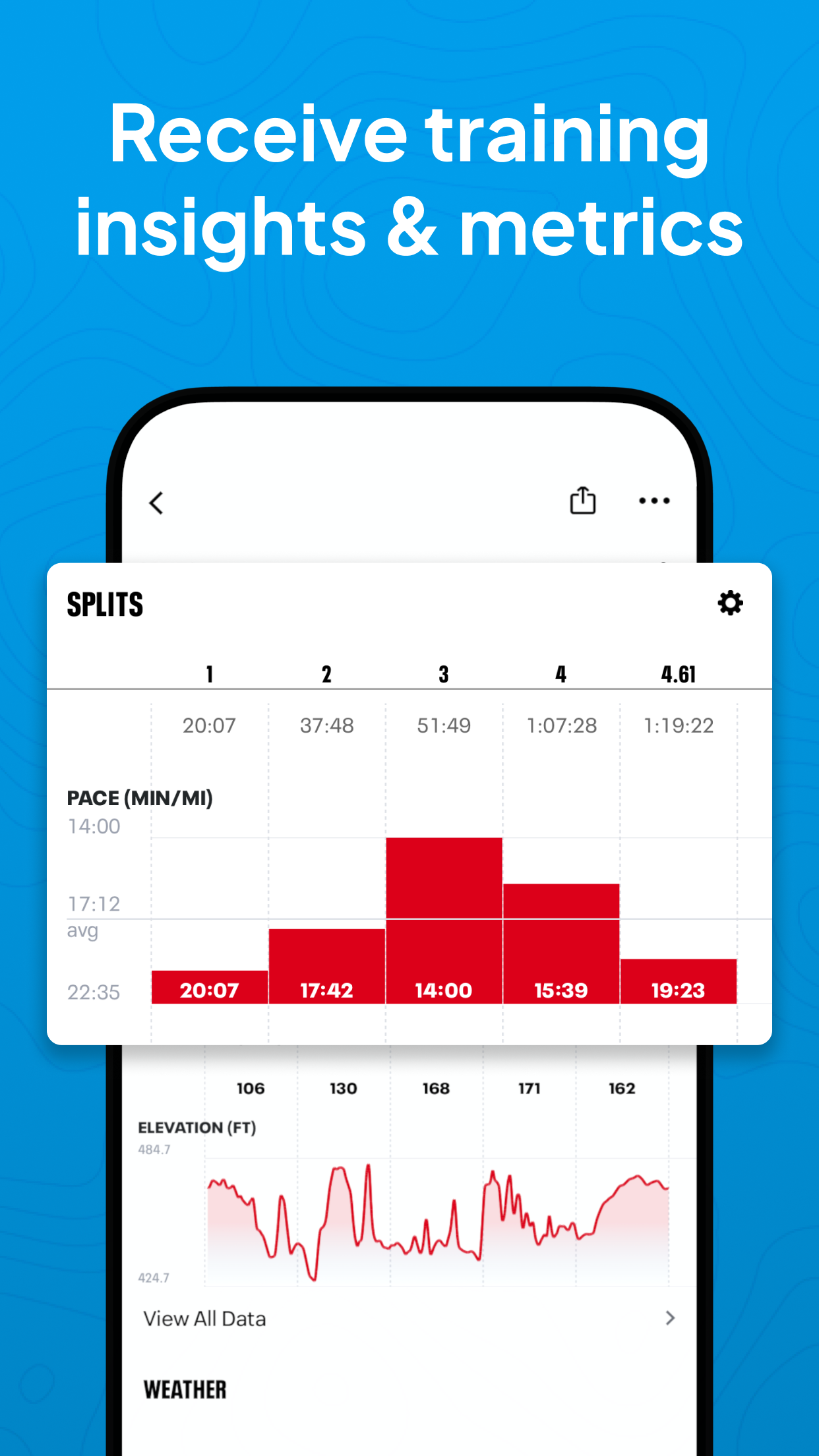 اسکرین شات 2 برنامه Map My Run GPS Running Tracker