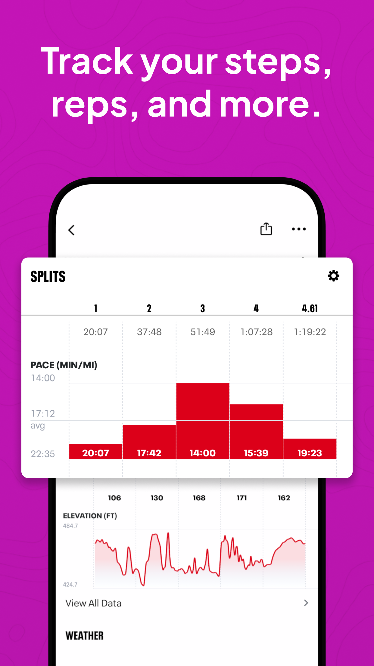 اسکرین شات 3 برنامه Map My Walk: Walking Tracker