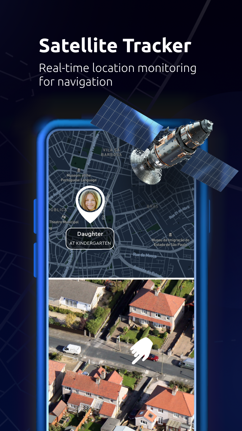 اسکرین شات 2 برنامه Maps All in One, Speedometer