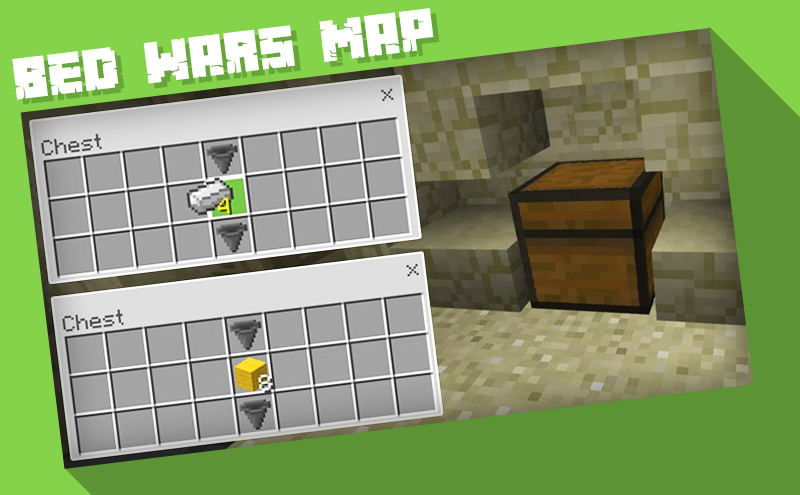 اسکرین شات 4 برنامه Map Bed Wars for MCPE
