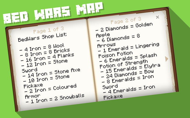 اسکرین شات 3 برنامه Map Bed Wars for MCPE