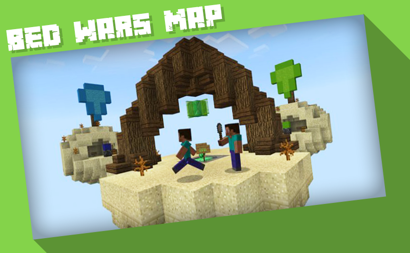 اسکرین شات 2 برنامه Map Bed Wars for MCPE