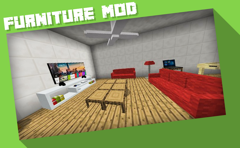 اسکرین شات 3 برنامه Furnicraft Furniture Mod