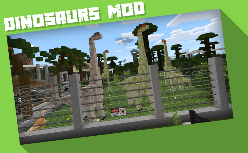 اسکرین شات 3 برنامه Jurassic Craft Dinosaurs Mod
