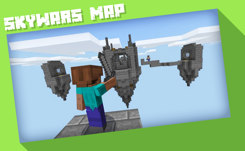 اسکرین شات 2 برنامه Skywars Maps
