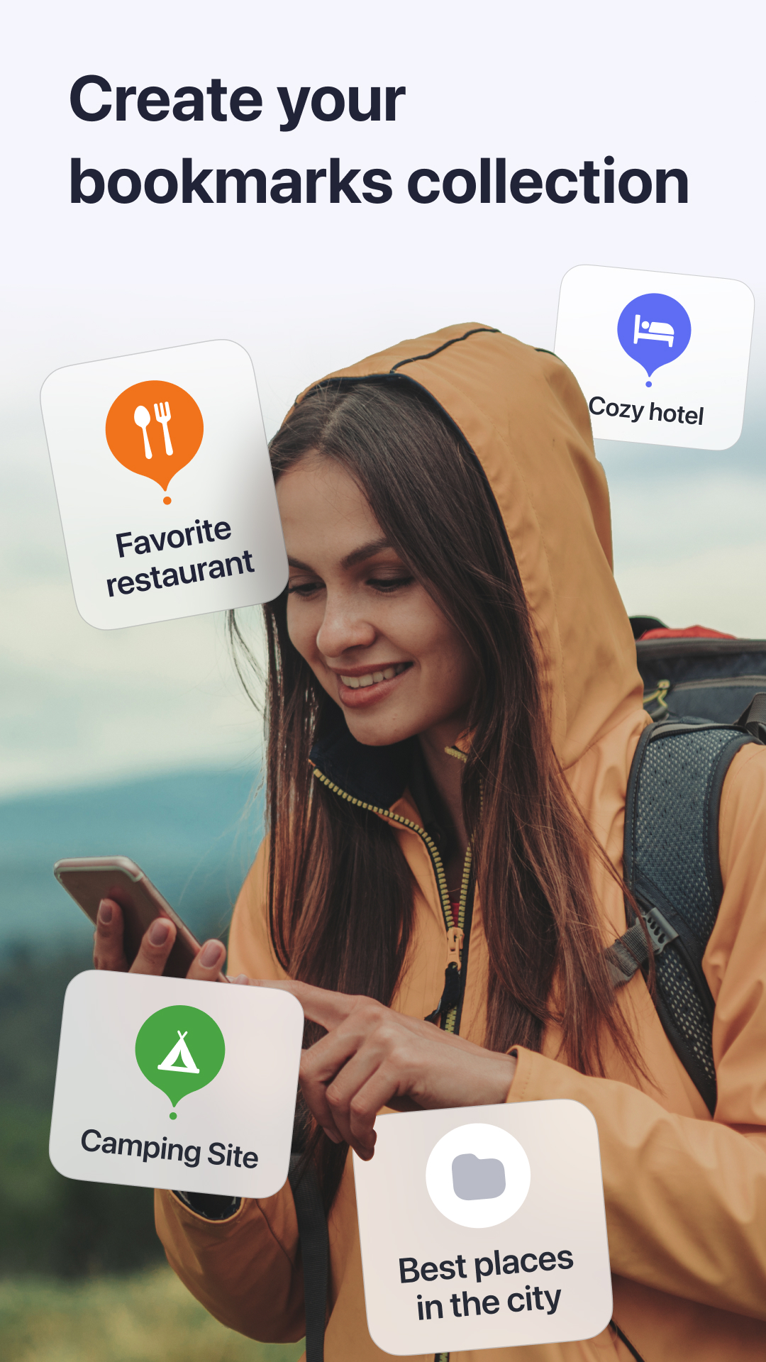 اسکرین شات 4 برنامه MAPS.ME: Offline maps GPS Nav