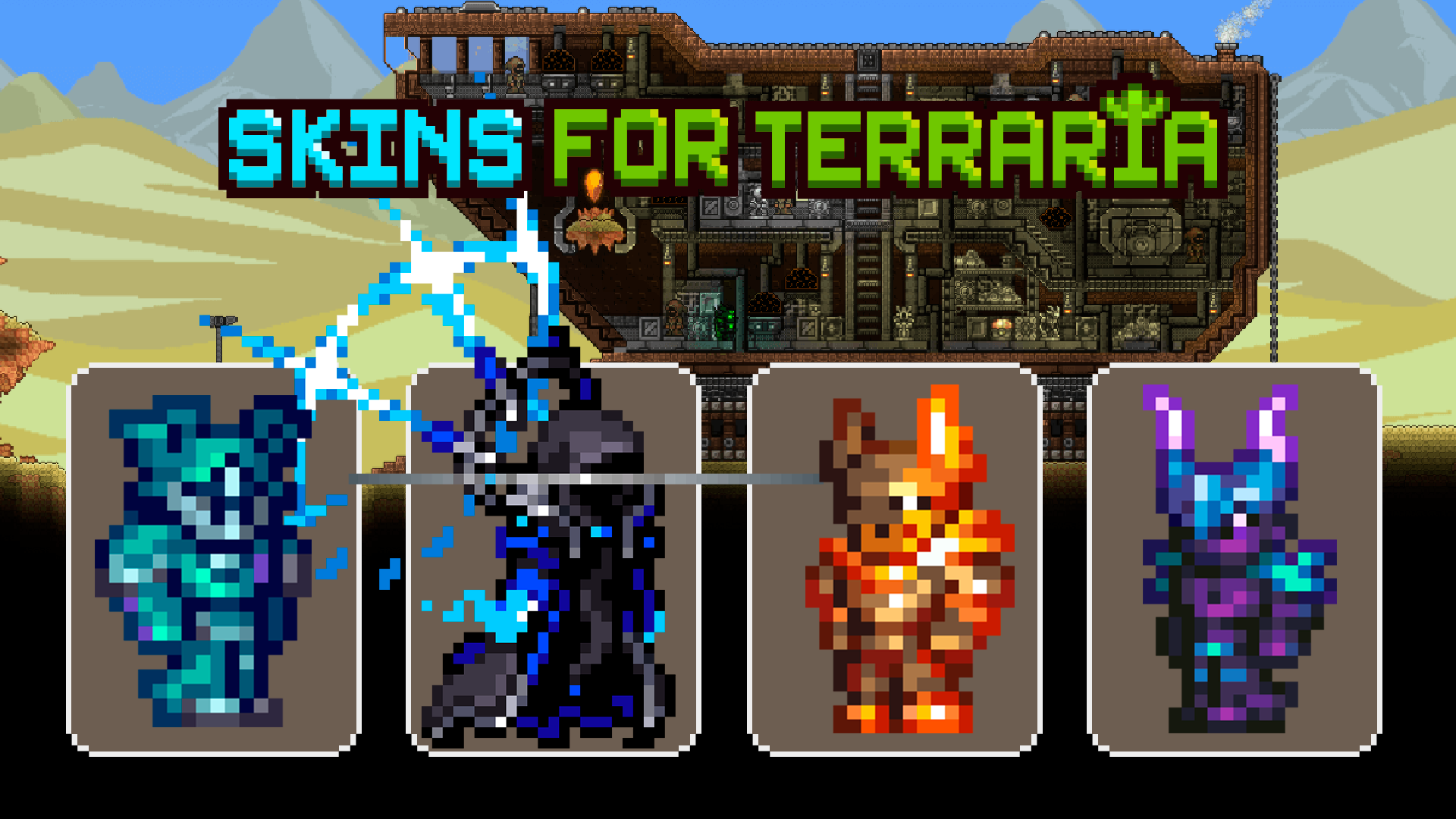 اسکرین شات 2 برنامه Mods for Terraria - Map n Skin