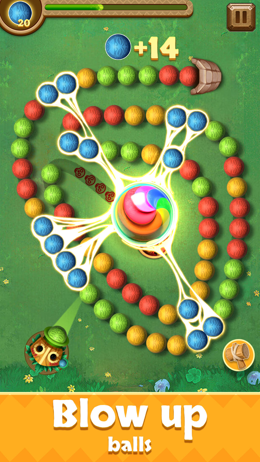 اسکرین شات 4 بازی Marble Puzzle Shoot