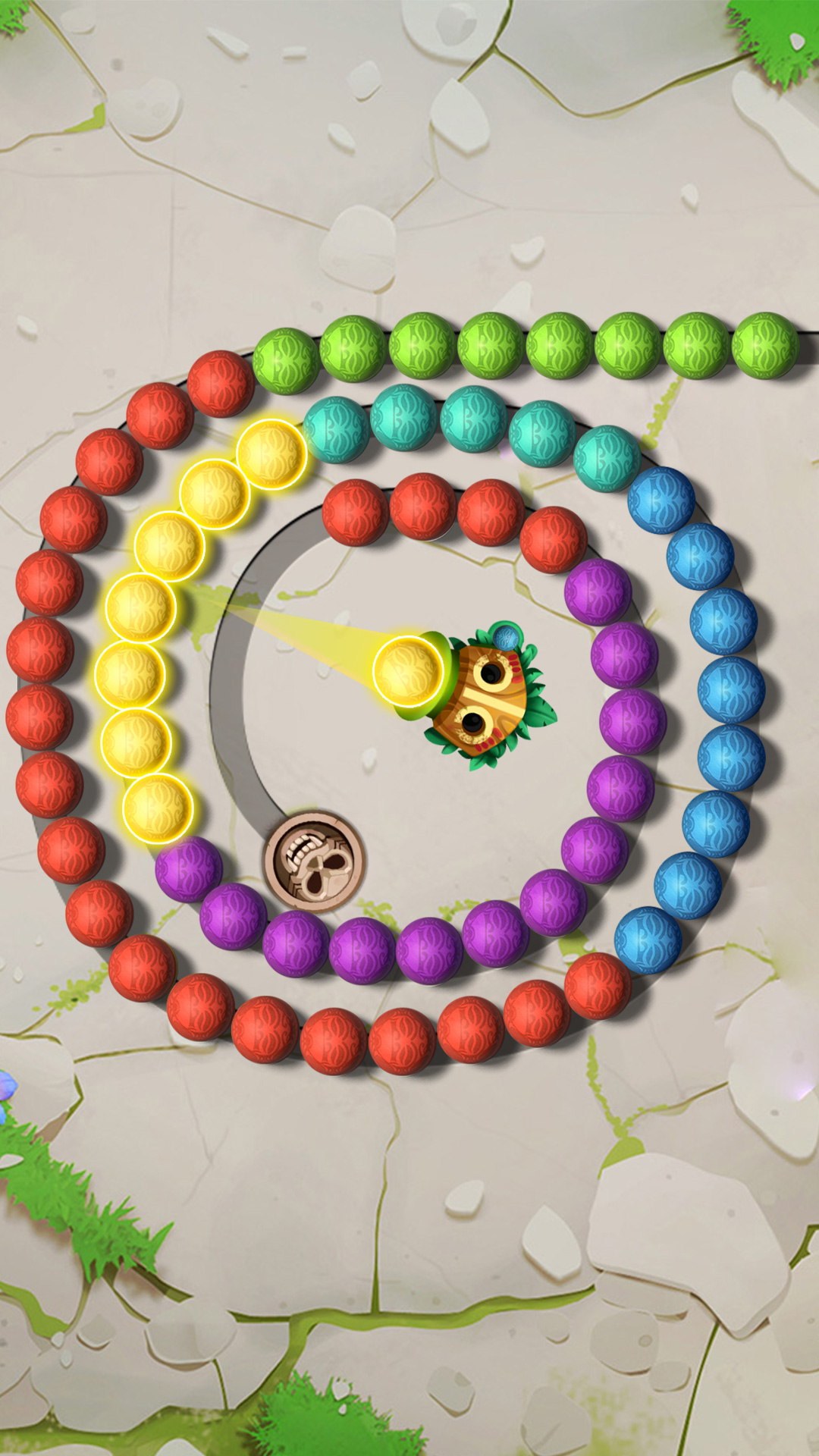 اسکرین شات 1 بازی Marble Puzzle Shoot