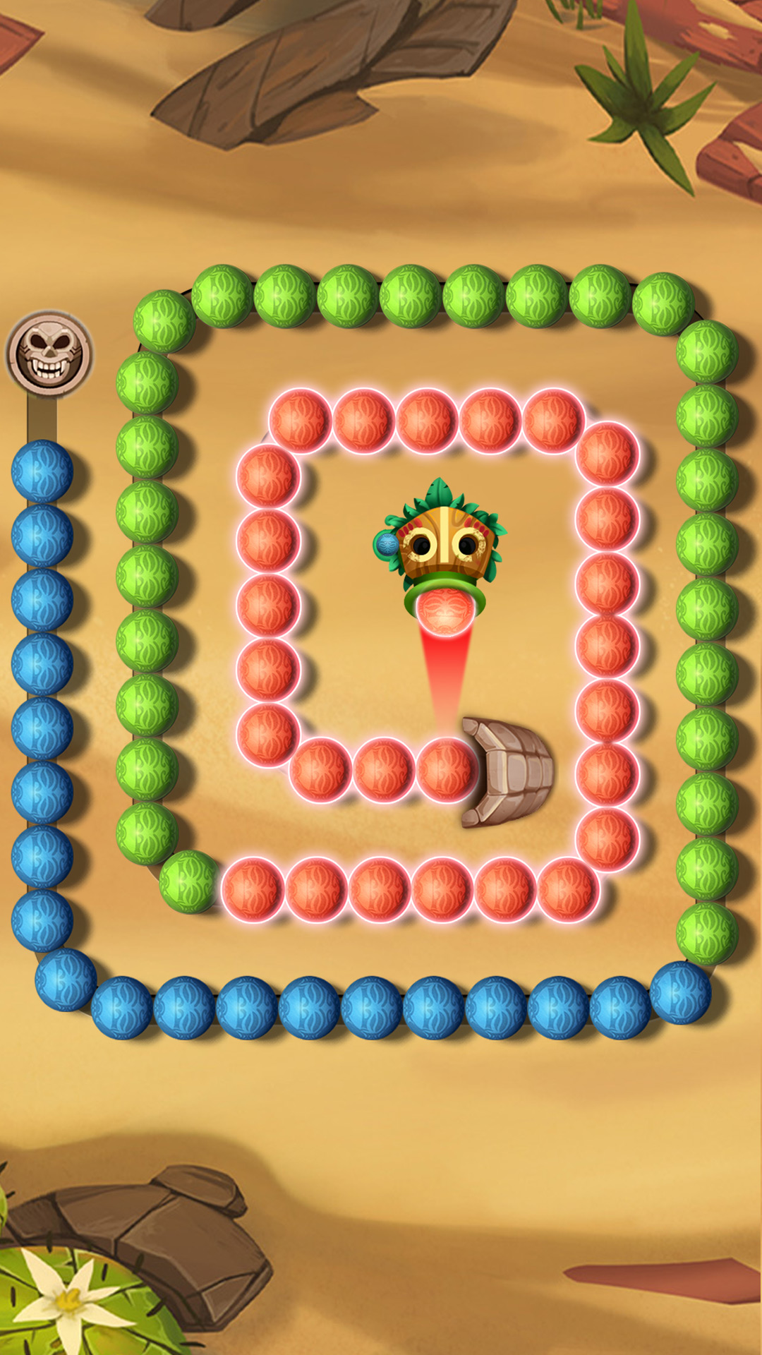 اسکرین شات 2 بازی Marble Puzzle Shoot