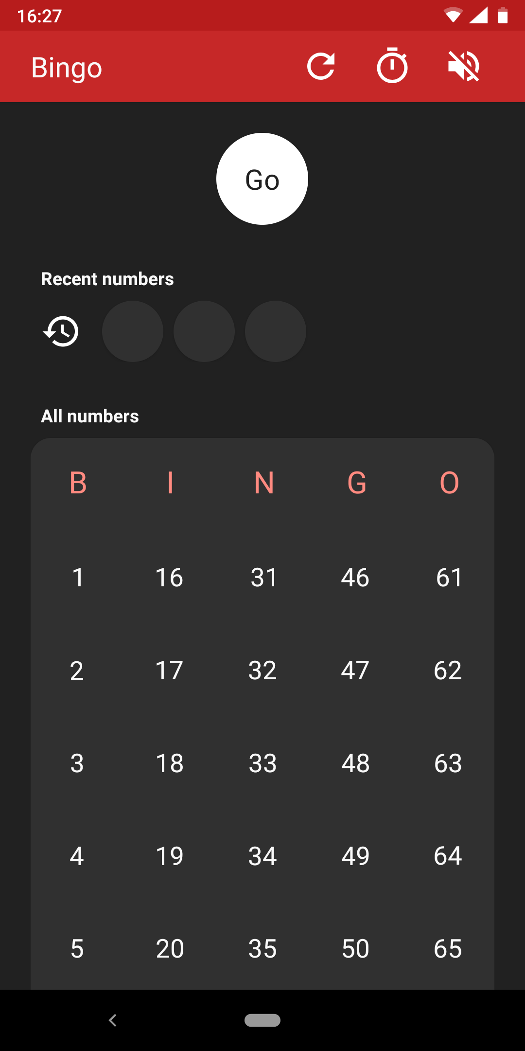 اسکرین شات 2 بازی Bingo Generator & Caller