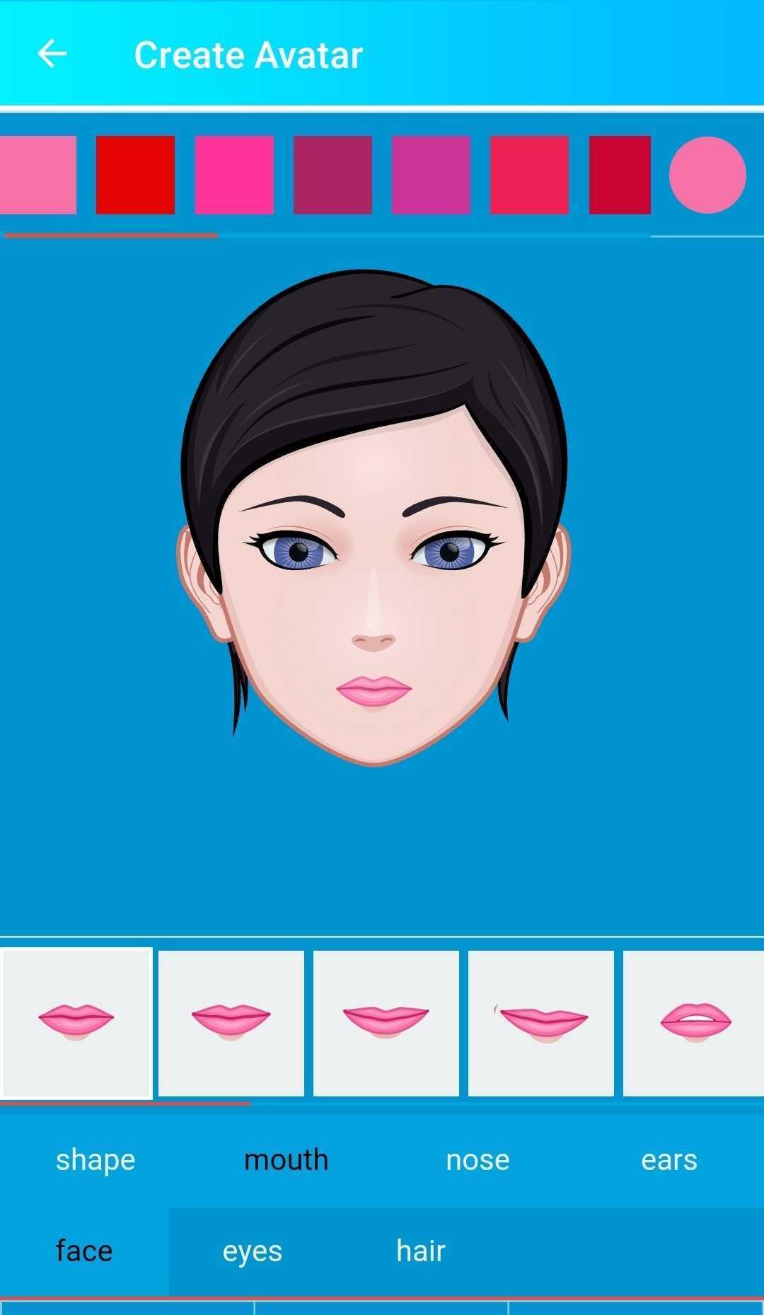 اسکرین شات 4 برنامه Avatar Sticker for WhatsApp
