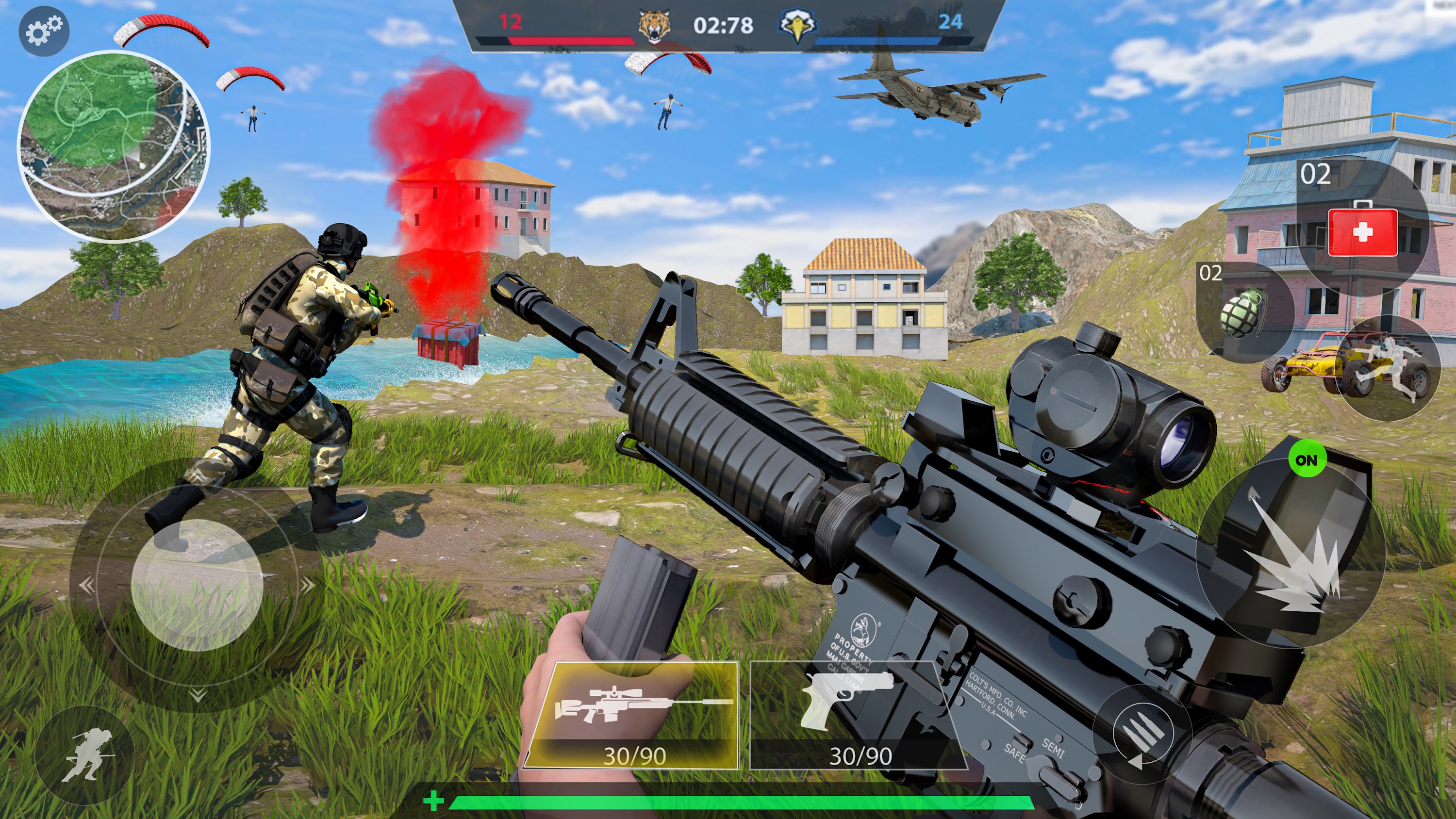 اسکرین شات 1 بازی FPS Shooting Games - Gun Games