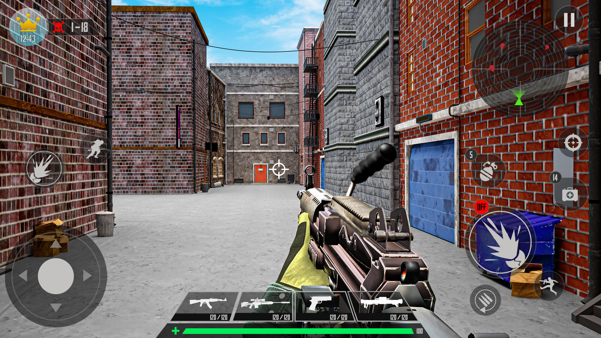اسکرین شات 6 بازی FPS Shooting Games - Gun Games