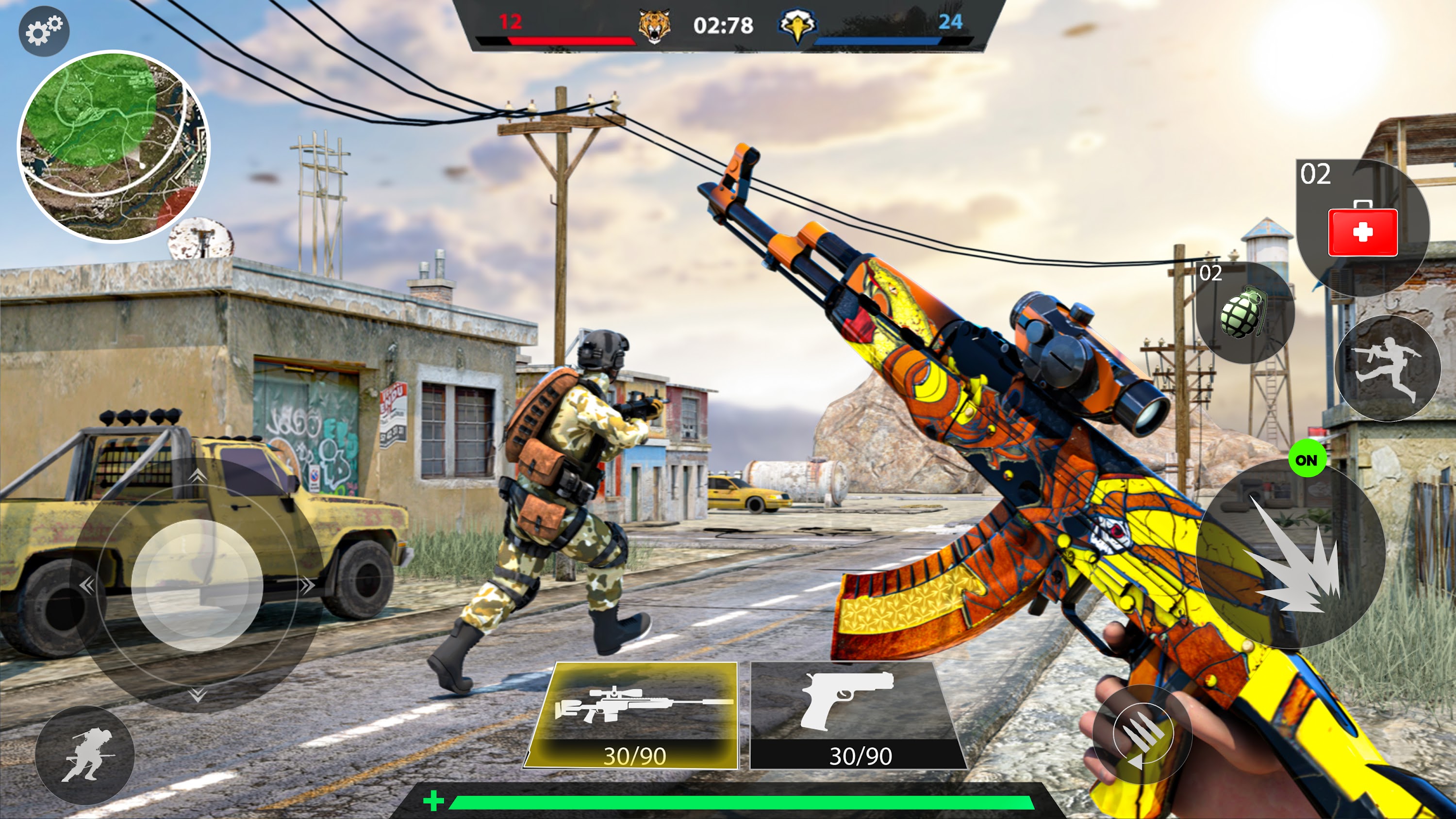 اسکرین شات 2 بازی FPS Shooting Games - Gun Games