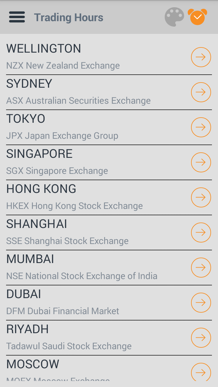 اسکرین شات 5 برنامه Market 24h Clock
