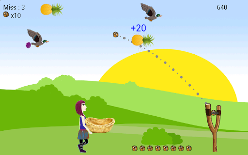 اسکرین شات 4 بازی Shoot Girl's Fruits : Gulel
