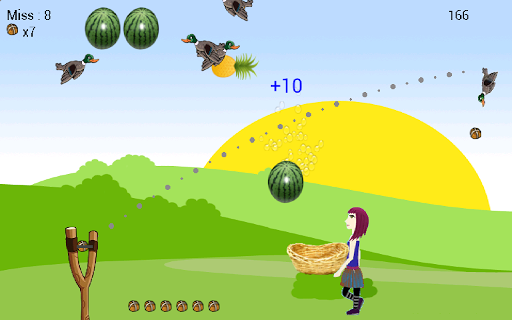 اسکرین شات 2 بازی Shoot Girl's Fruits : Gulel