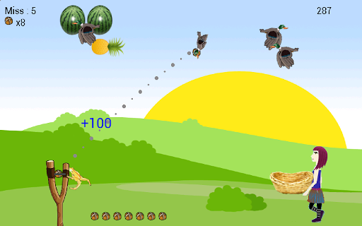 اسکرین شات 5 بازی Shoot Girl's Fruits : Gulel