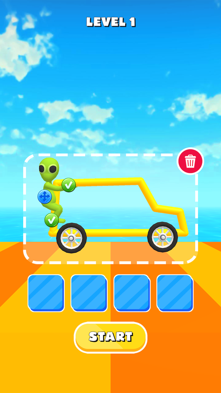 اسکرین شات 1 بازی Draw Car Master