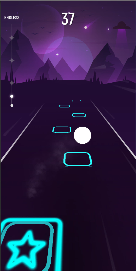 اسکرین شات 3 بازی Marhmello Tiles Hop Ball - Neo