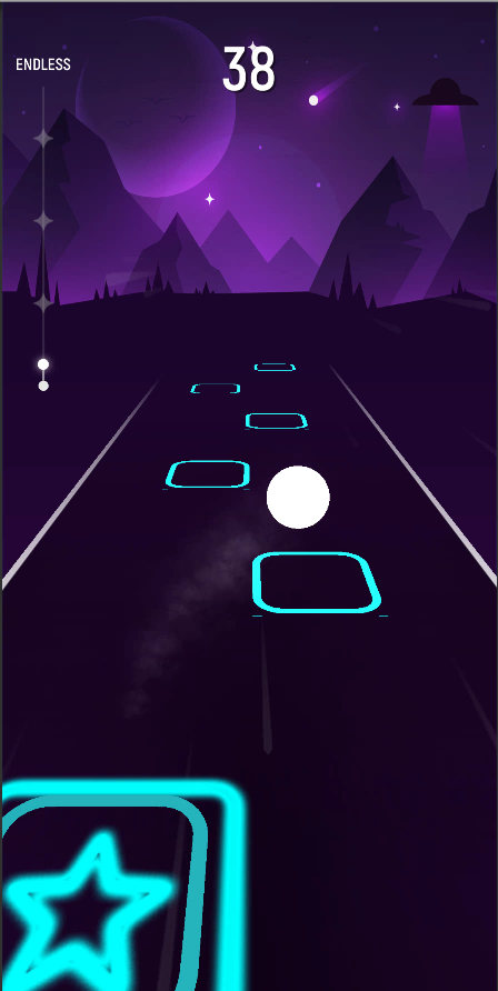 اسکرین شات 7 بازی Marhmello Tiles Hop Ball - Neo