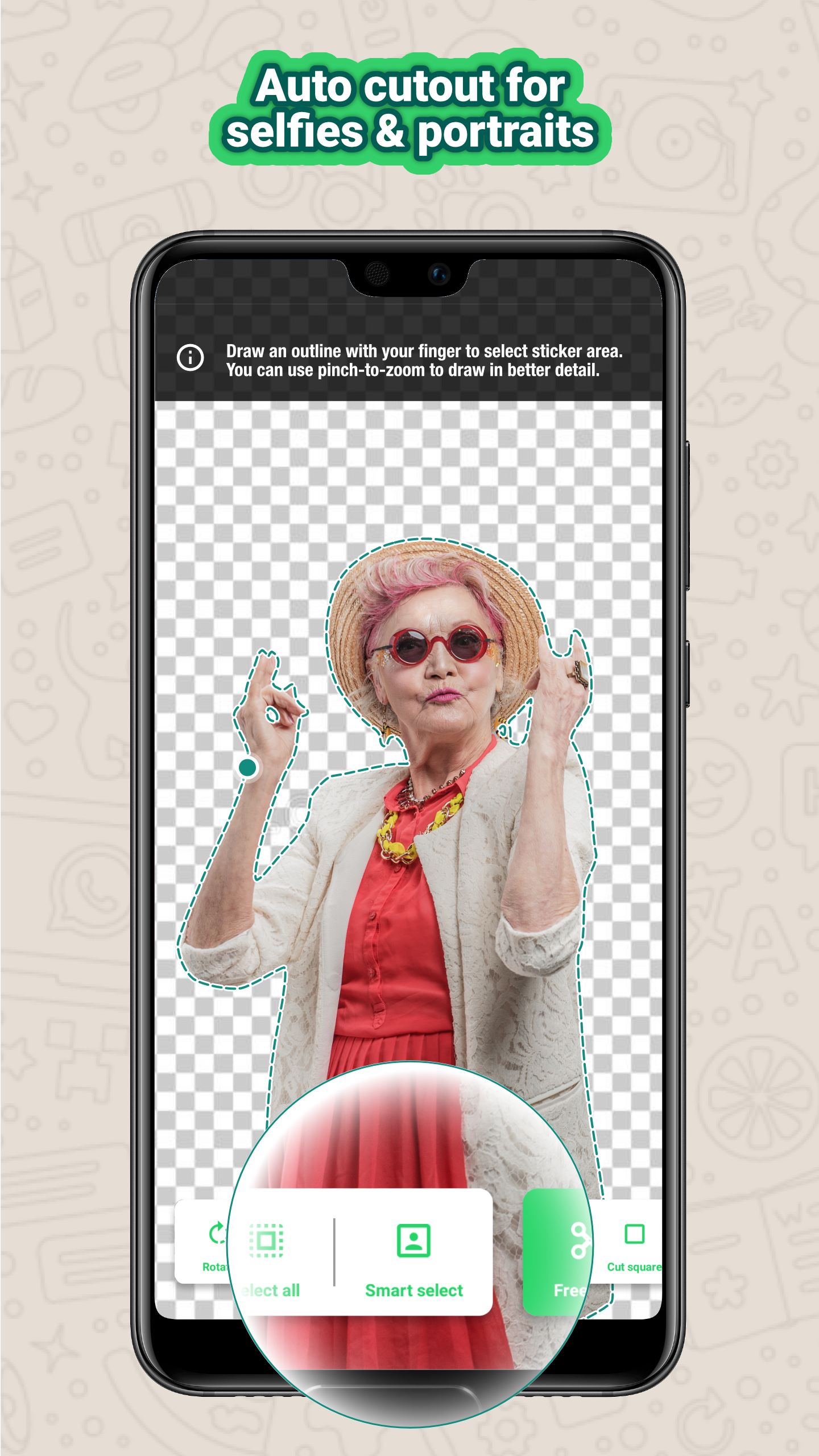اسکرین شات 5 برنامه Sticker maker
