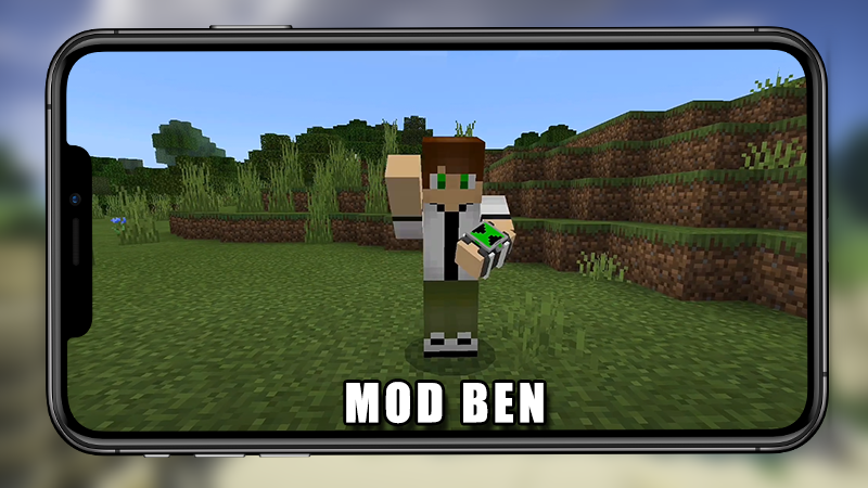 اسکرین شات 2 برنامه Ben 10 Mod Minecraft