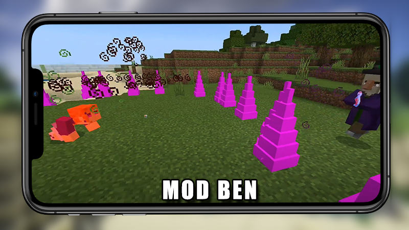 اسکرین شات 3 برنامه Ben 10 Mod Minecraft