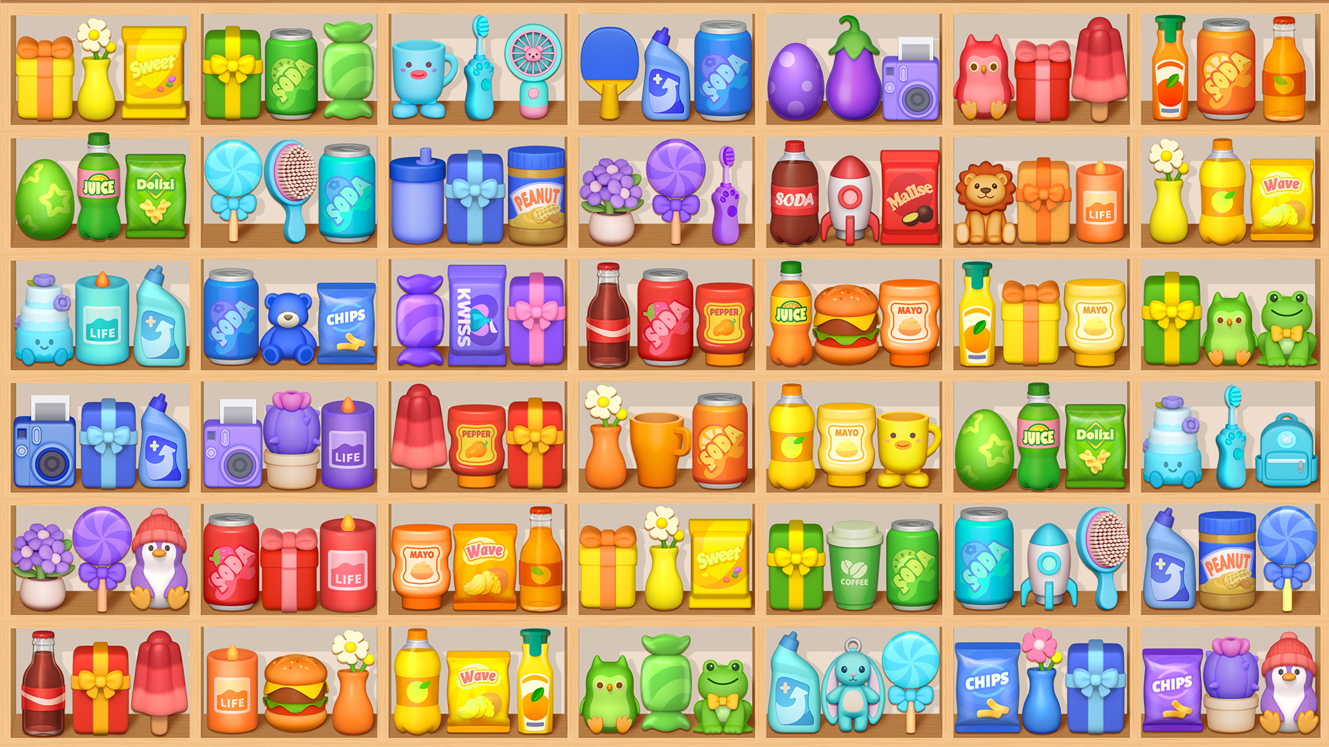 اسکرین شات 8 بازی Goods Mart: Sort & Match