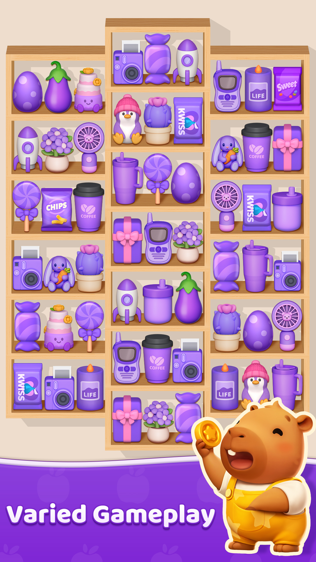 اسکرین شات 5 بازی Goods Mart: Sort & Match