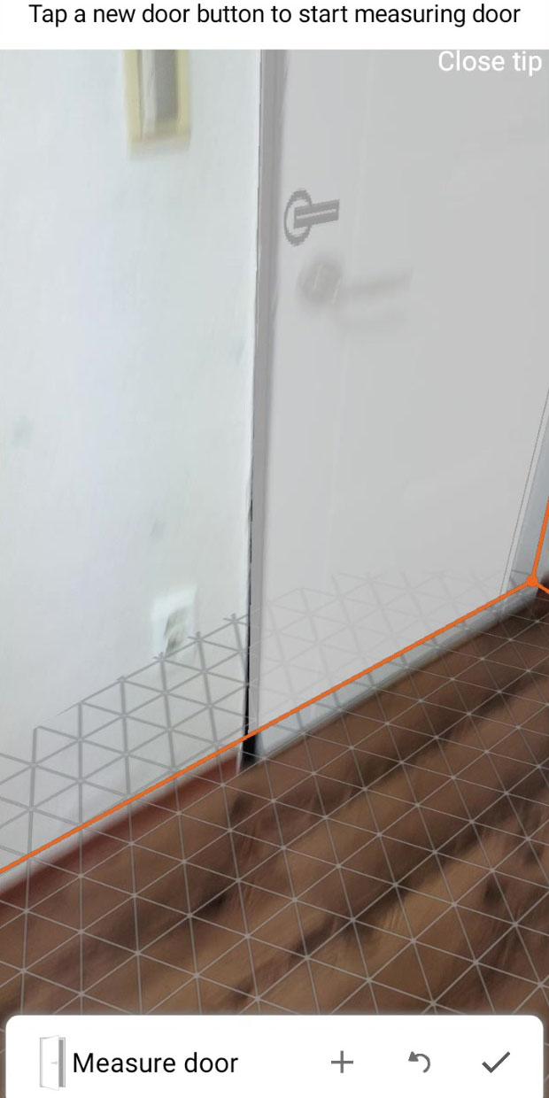 اسکرین شات 2 برنامه SmartPlan - Floor plan app using camera