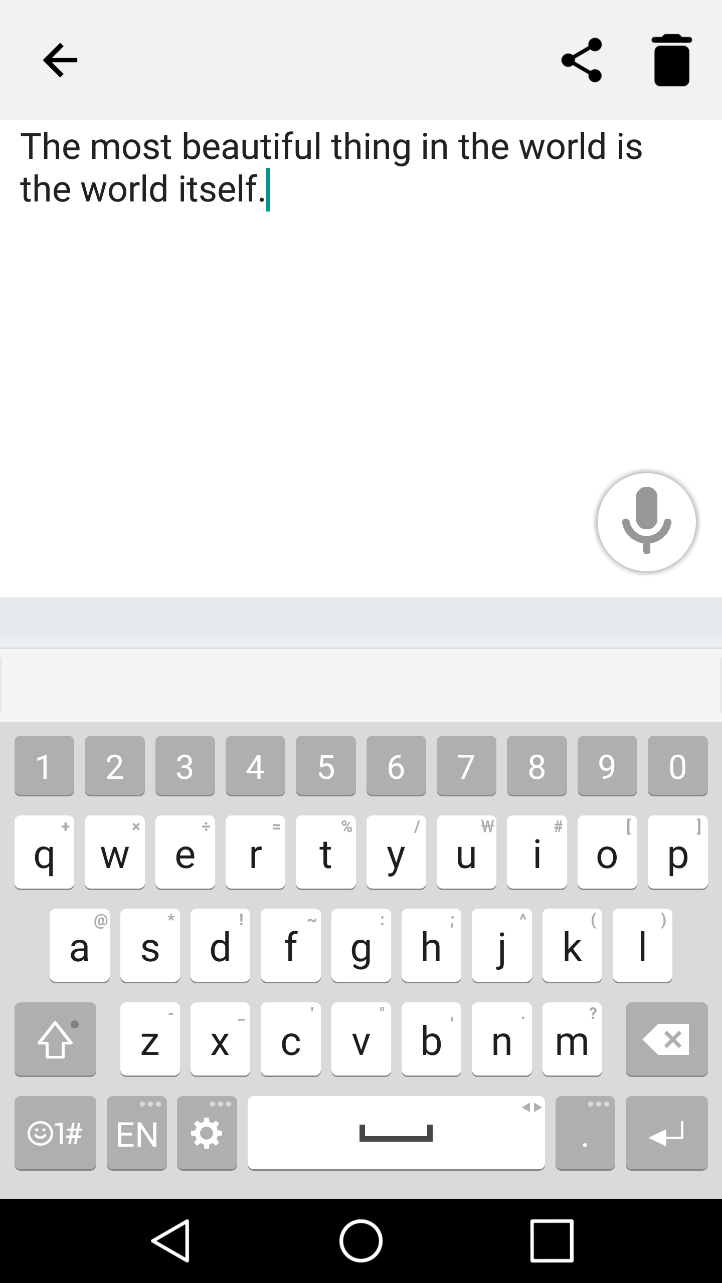 اسکرین شات 4 برنامه Speech to text