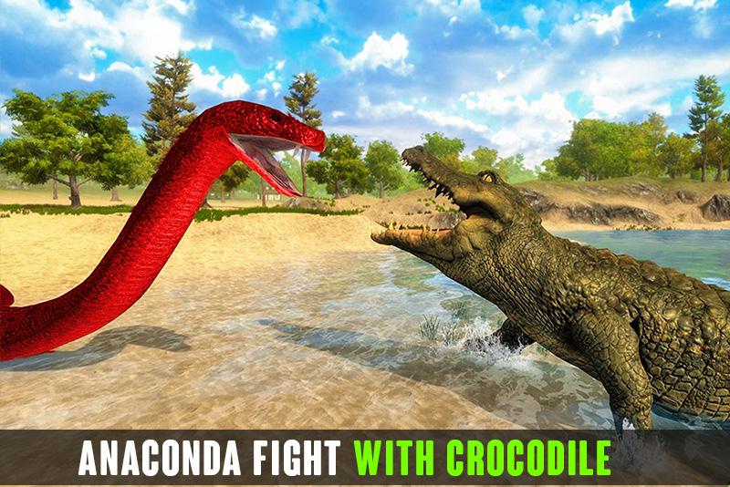 اسکرین شات 2 بازی Anaconda Snake Attack Sim 3D